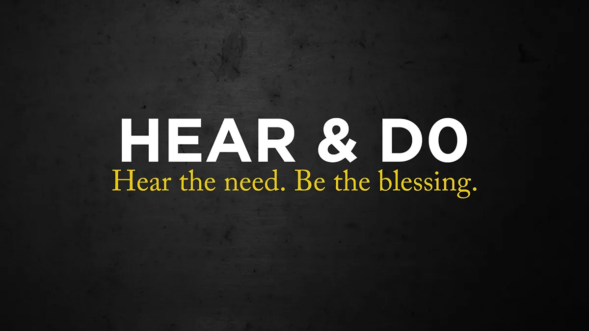 Hear and Do banner